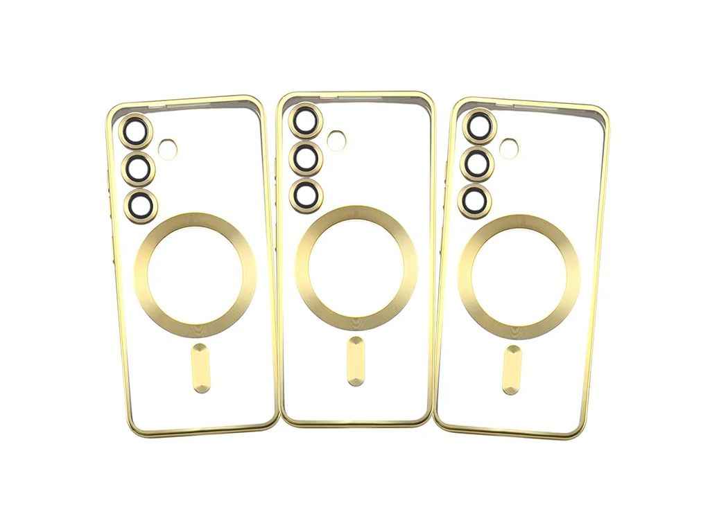 Накладка MagSafe MATTE Samsung Full Camera для S25 Ultra/S938U Gold ТМGerlax Накладка MagSafe MATTE Samsung Full Camera для S25 Ultra/S938U Gold ТМGerlax