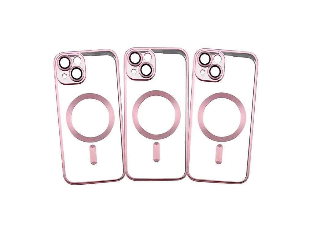 Накладка MagSafe MATTE Iphone Full Camera для 16 Pro Pink ТМGerlax Накладка MagSafe MATTE Iphone Full Camera для 16 Pro Pink ТМGerlax