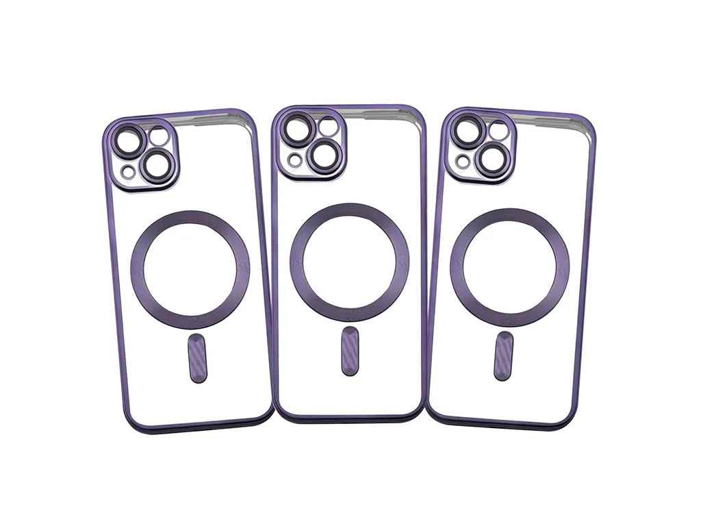 Накладка MagSafe MATTE Iphone Full Camera для 13 Purple ТМGerlax Накладка MagSafe MATTE Iphone Full Camera для 13 Purple ТМGerlax