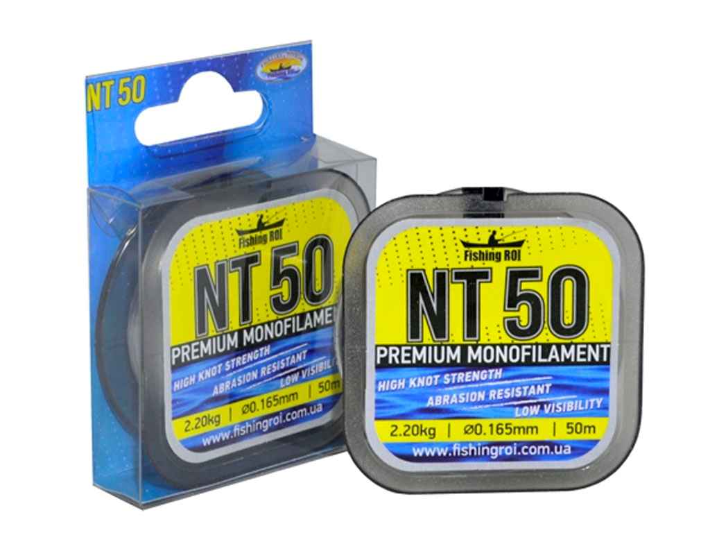 Ліска зимова FISHING ROI NT50 d=0.091mm 1.0kg 50m ТМ FISHING ROI Ліска зимова FISHING ROI NT50 d=0.091mm 1.0kg 50m ТМ FISHING ROI