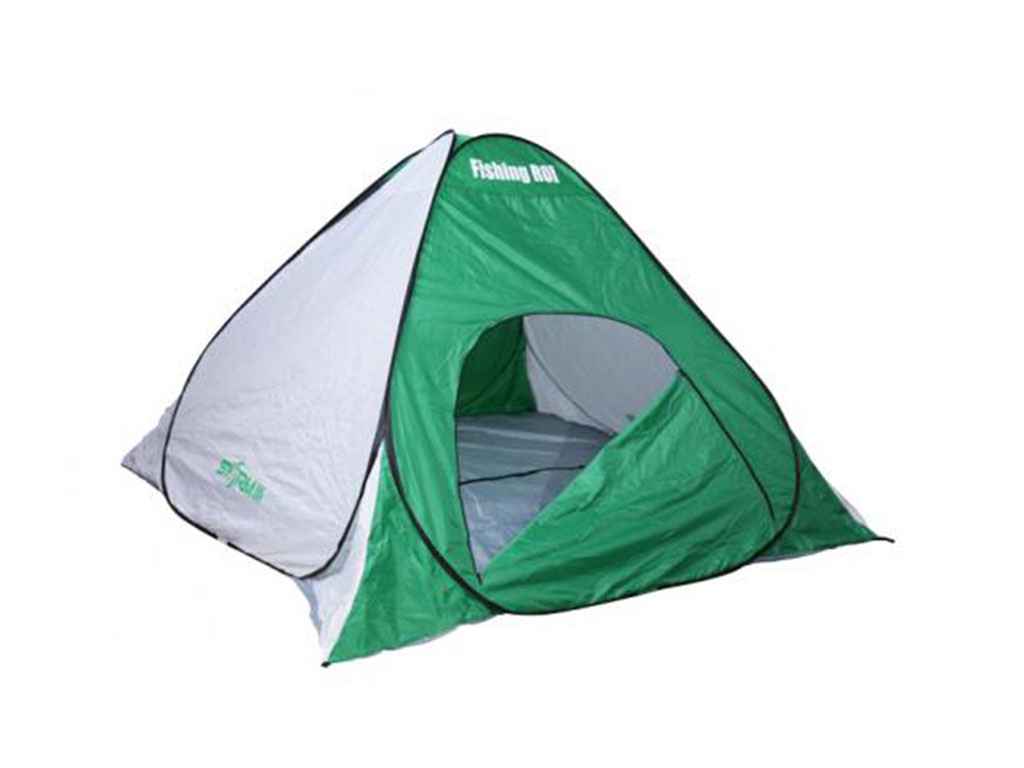 Намет зимовий Storm-3 (220*220*150см.) біло-зелений ТМ FISHING ROI Намет зимовий Storm-3 (220*220*150см.) біло-зелений ТМ FISHING ROI
