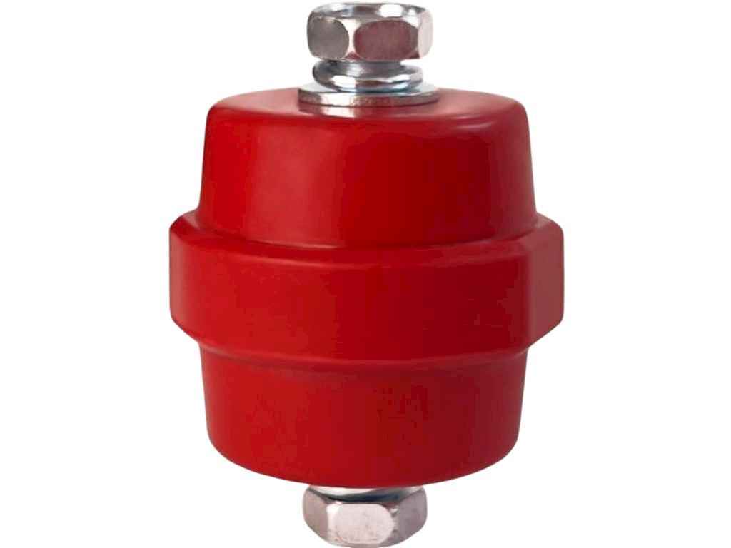 Ізолятор 6мм, L=30м 1шт Шинний SM30*6R червоний ТМ PF Ізолятор 6мм, L=30м 1шт Шинний SM30*6R червоний ТМ PF