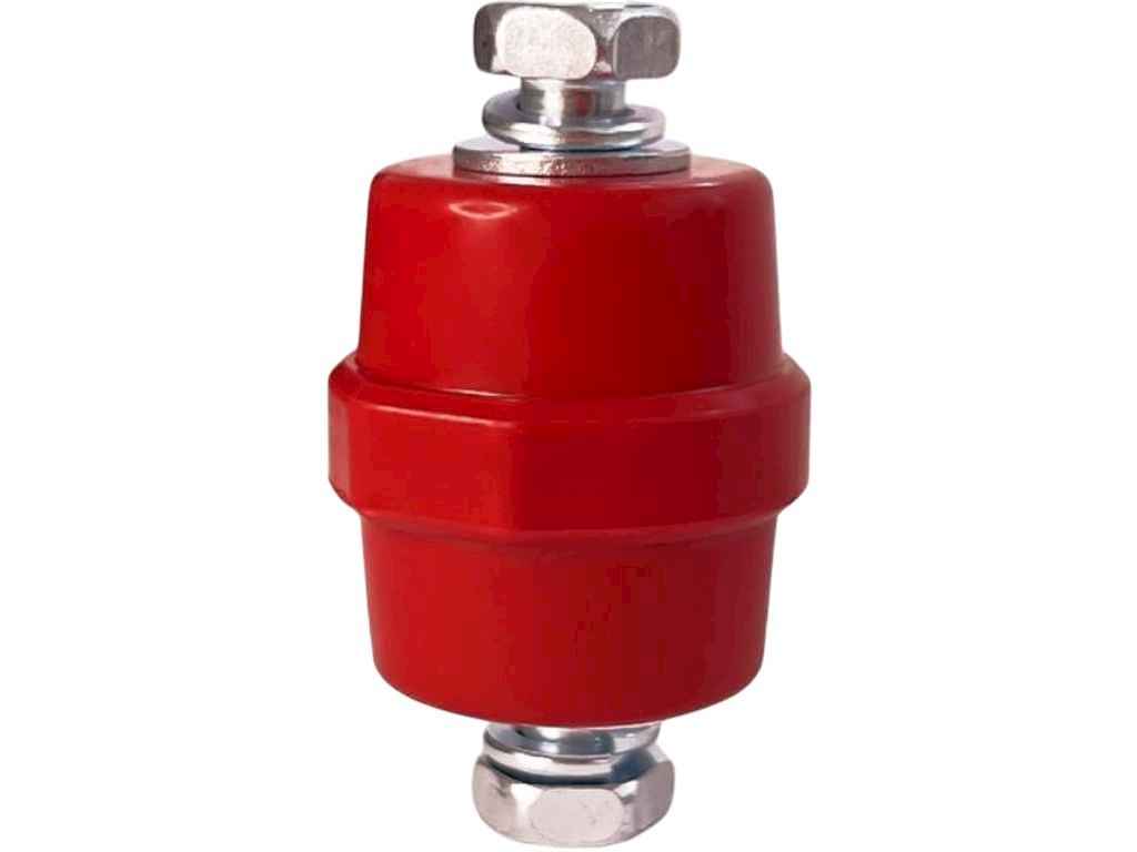 Ізолятор 8мм, L=40м 1шт Шинний SM40*8R червоний ТМ PF Ізолятор 8мм, L=40м 1шт Шинний SM40*8R червоний ТМ PF