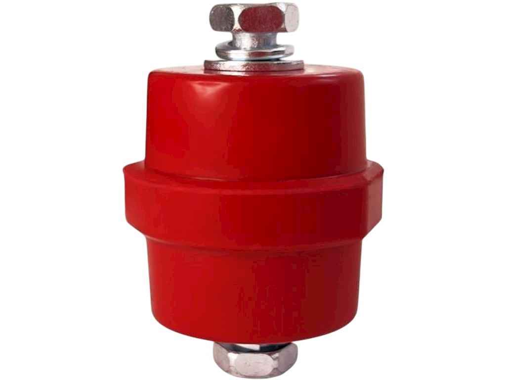 Ізолятор 8мм, L=35м 1шт Шинний SM35*8R червоний ТМ PF Ізолятор 8мм, L=35м 1шт Шинний SM35*8R червоний ТМ PF