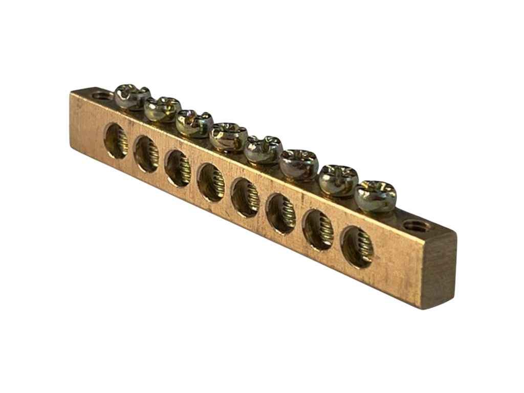 Шина нульова 6x9мм2 SOF508 на монтажну панель ТМPF Шина нульова 6x9мм2 SOF508 на монтажну панель ТМPF