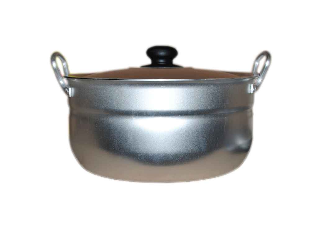 Каструля ал. сферична 8л з кришкою ТМ INTEROS Каструля ал. сферична 8л з кришкою ТМ INTEROS