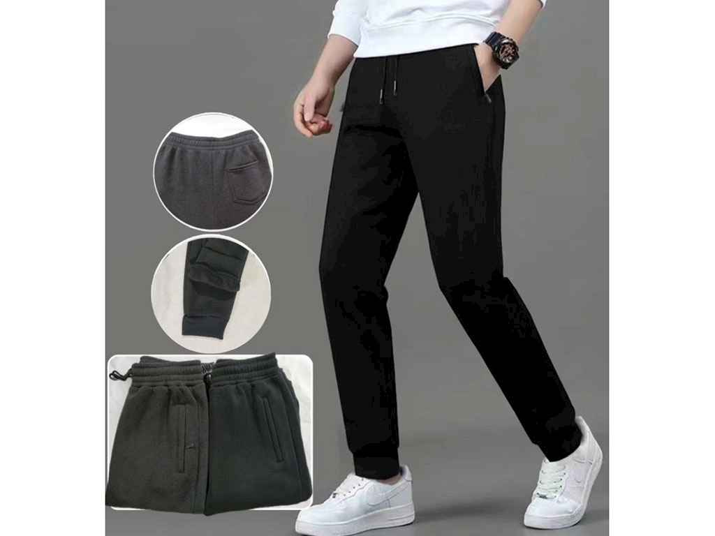 Спортивні штани сірий чол на флісі арт.А924-11 р.6XL ТМ ЗОЛОТО Спортивні штани сірий чол на флісі арт.А924-11 р.6XL ТМ ЗОЛОТО