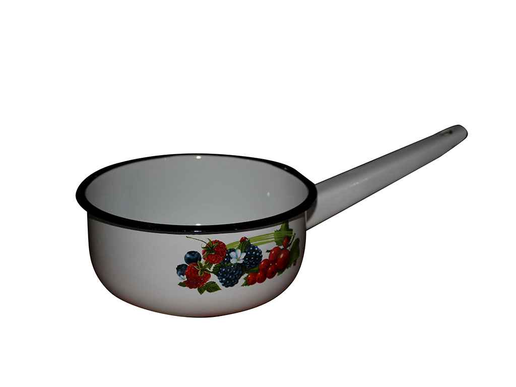 Ківш емальований без кр. 1,5л/2 Смузі (I21082/2) ТМ IDILIA Ківш емальований без кр. 1,5л/2 Смузі (I21082/2) ТМ IDILIA