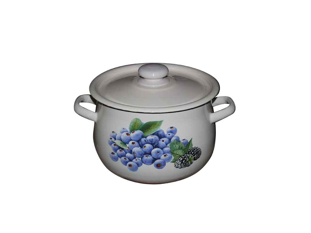 Каструля ем. 4,75л/2 грушоподібна Лохина (молочна) (I1715/2) ТМ IDILIA Каструля ем. 4,75л/2 грушоподібна Лохина (молочна) (I1715/2) ТМ IDILIA