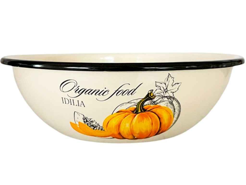 Миска ем. 2,5л /2 Гарбуз (молочна) I0311/2 ТМ IDILIA Миска ем. 2,5л /2 Гарбуз (молочна) I0311/2 ТМ IDILIA