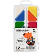 Дитячий набір фарб акварельних 7C11206, 12 кольорів. Зображення №2 Дитячий набір фарб акварельних 7C11206, 12 кольорів. Зображення №2