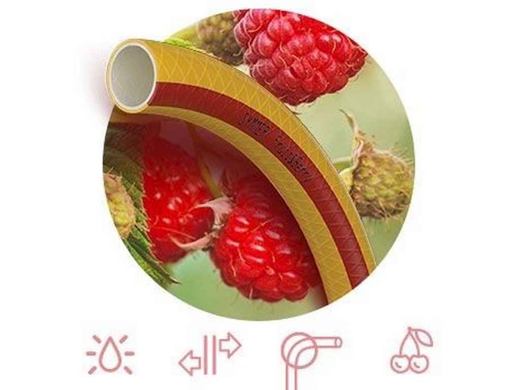 Шланг для поливу 1/2 (20м) FRUITBERRY (бухта) ТМ SYMMER Шланг для поливу 1/2 (20м) FRUITBERRY (бухта) ТМ SYMMER