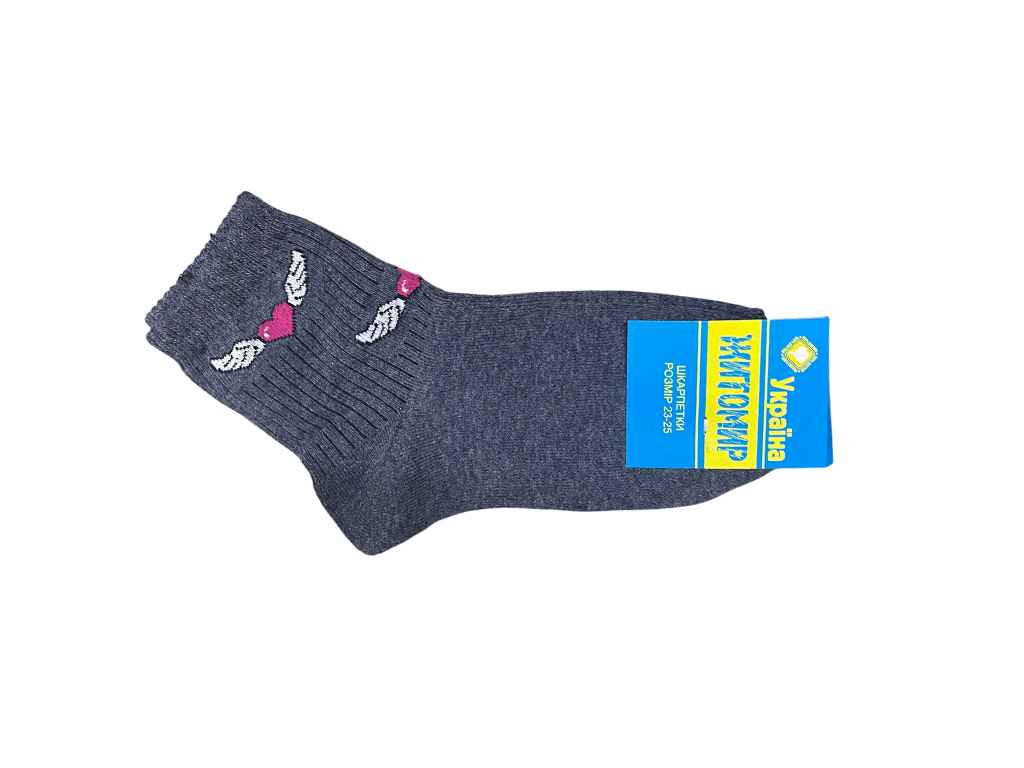 Шкарпетки жіночi арт.Ж0121-1 (36-41) в асорт. р.23-25 12пар ТМ Житомир Шкарпетки жіночi арт.Ж0121-1 (36-41) в асорт. р.23-25 12пар ТМ Житомир