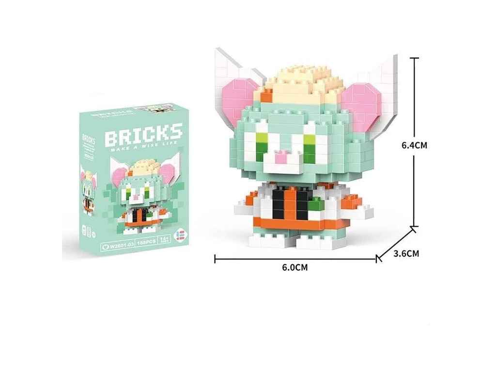 Конструктор 3D 188 Gerald the cat ТМ TLT Конструктор 3D 188 Gerald the cat ТМ TLT