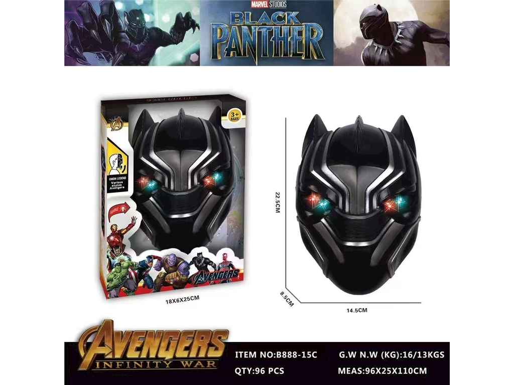 Маска мікс Чорної Пантери Marvel Legends від Hasbro ТМ TLT Маска мікс Чорної Пантери Marvel Legends від Hasbro ТМ TLT