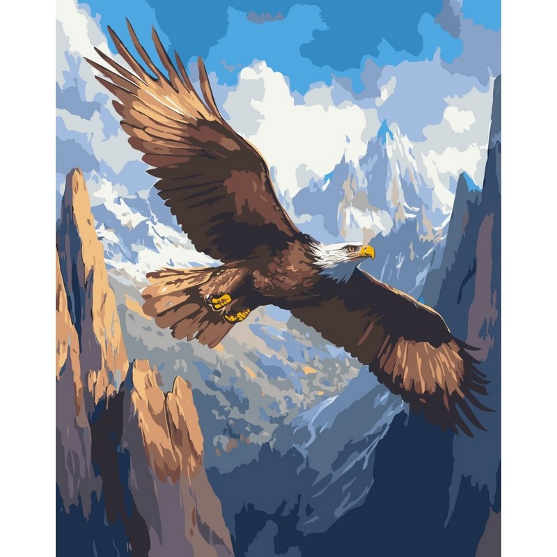 Картина за номерами "Політ над безмежжям" 11748-AC 40х50 см Картина за номерами "Політ над безмежжям" 11748-AC 40х50 см