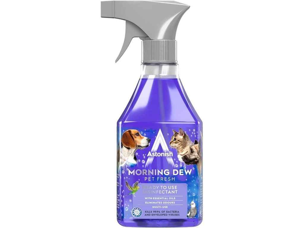 Засіб для прибирання 550мл Універсальний Знежирювач дезінфікуючий Ранкова свіжість ТМ ASTONISH Засіб для прибирання 550мл Універсальний Знежирювач дезінфікуючий Ранкова свіжість ТМ ASTONISH