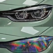 Плівка антигравійна для фар автомобіля СОТИ-Прозора (бухта 10м*30см) ПВХ-130микрон. Зображення №3