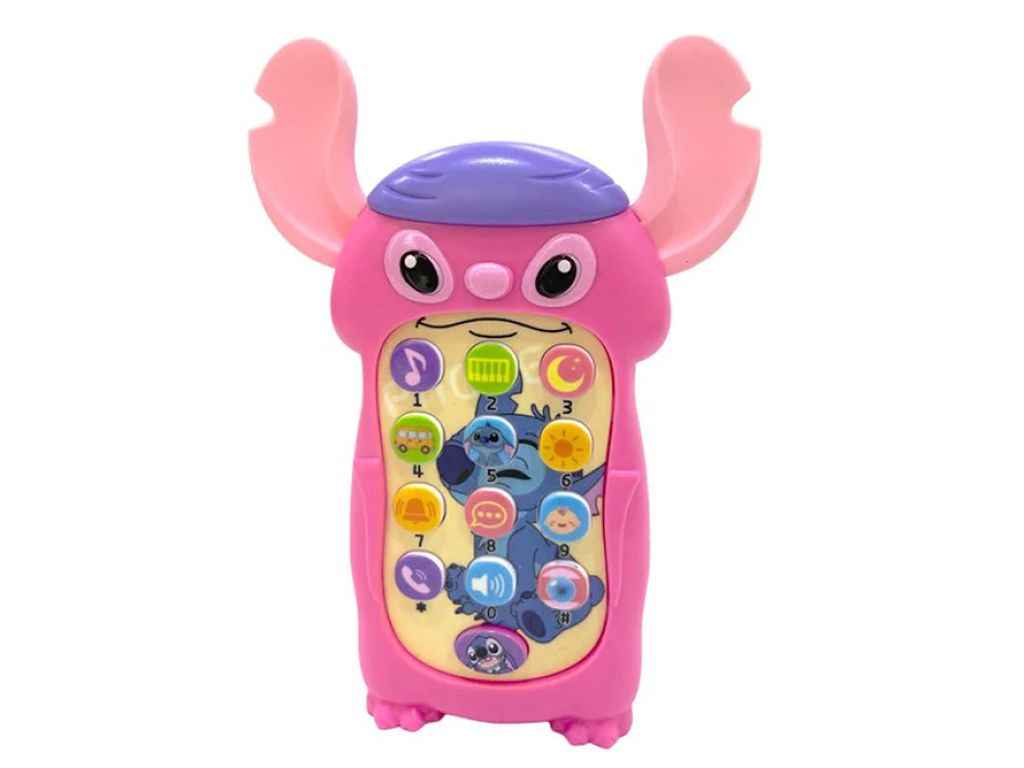 Телефон 7*3,5*16см рожевий арт.626-34 ТМ 7TOYS Телефон 7*3,5*16см рожевий арт.626-34 ТМ 7TOYS