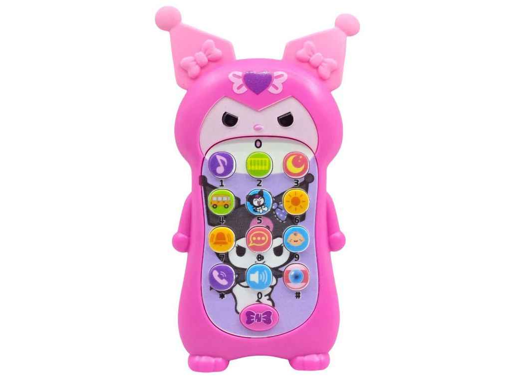 Телефон 7*3,5*16см рожевий арт.626-35 ТМ 7TOYS Телефон 7*3,5*16см рожевий арт.626-35 ТМ 7TOYS