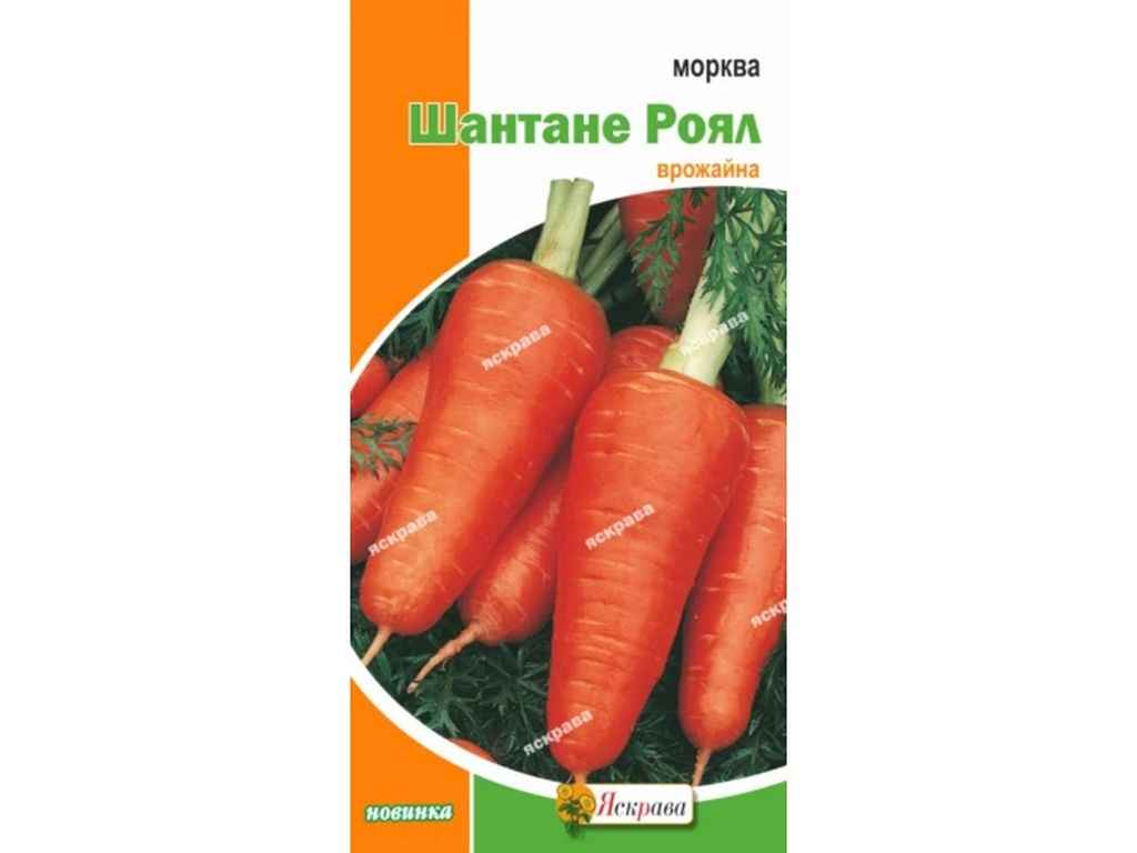 Морква Шантане роял (25 пачок) дражоване 2г ТМ ЯСКРАВА Морква Шантане роял (25 пачок) дражоване 2г ТМ ЯСКРАВА