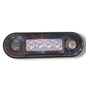 Габарит - помаранчевий - 85х24мм - 12/24V Led 4 діоди - "Thoc Auto" ТН-0011 (2шт). Зображення №2