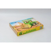 Дитячий дерев'яний 3D конструктор "Бульдозер" Puz-26918, 91 деталь. Зображення №2 Дитячий дерев'яний 3D конструктор "Бульдозер" Puz-26918, 91 деталь. Зображення №2