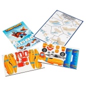 Дитячий дерев'яний 3D конструктор "Турбо планер" Puz-00959, 27 деталей. Зображення №2 Дитячий дерев'яний 3D конструктор "Турбо планер" Puz-00959, 27 деталей. Зображення №2