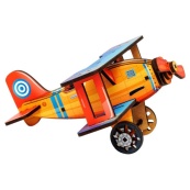 Дитячий дерев'яний 3D конструктор "Турбо планер" Puz-00959, 27 деталей. Зображення №4 Дитячий дерев'яний 3D конструктор "Турбо планер" Puz-00959, 27 деталей. Зображення №4