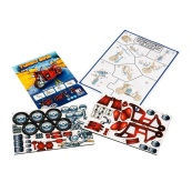 Дитячий дерев'яний 3D конструктор "Турбо байк" Puz-00961, 91 деталь. Зображення №2 Дитячий дерев'яний 3D конструктор "Турбо байк" Puz-00961, 91 деталь. Зображення №2