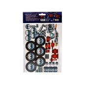 Дитячий дерев'яний 3D конструктор "Турбо байк" Puz-00961, 91 деталь. Зображення №3 Дитячий дерев'яний 3D конструктор "Турбо байк" Puz-00961, 91 деталь. Зображення №3