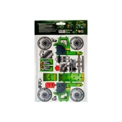 Дитячий дерев'яний 3D конструктор "Tурбо трактор" Puz-00960, 71 деталь. Зображення №2 Дитячий дерев'яний 3D конструктор "Tурбо трактор" Puz-00960, 71 деталь. Зображення №2