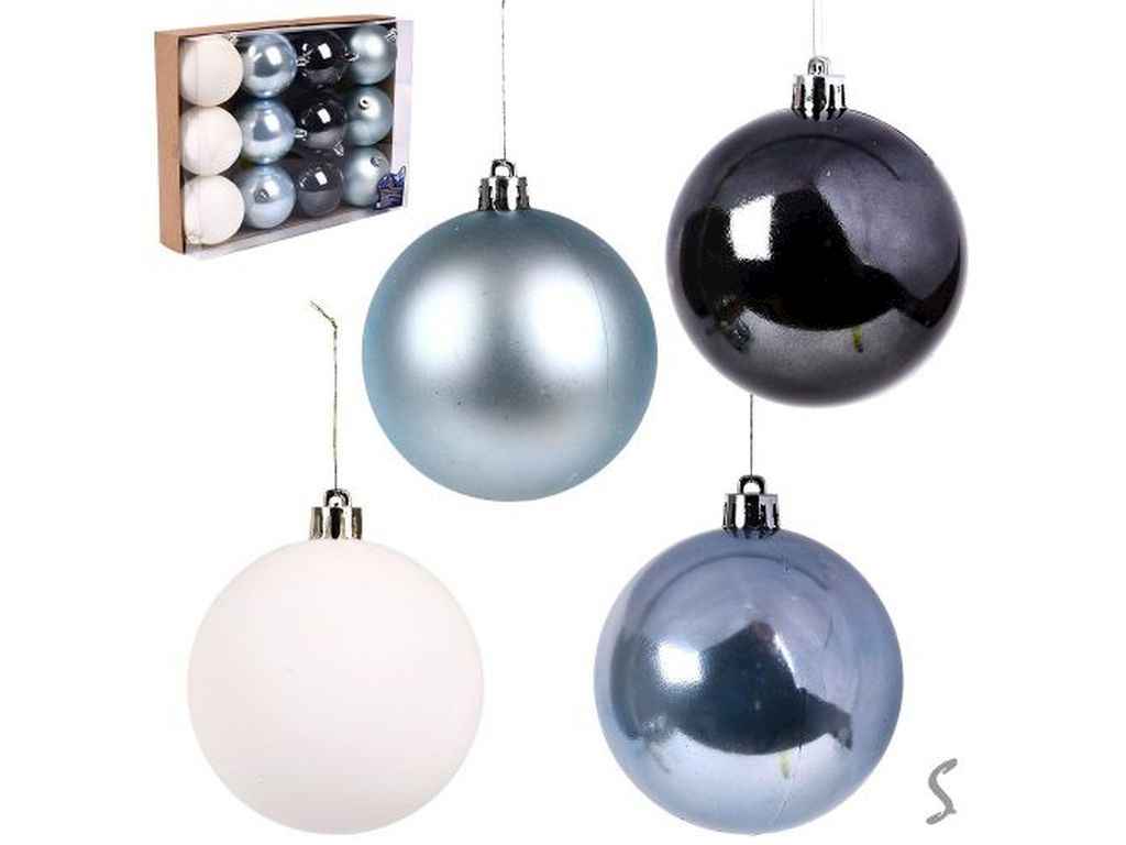 Набір ялинкових куль мікс 12шт/наб 9 789 ТМ STENSON Набір ялинкових куль мікс 12шт/наб 9 789 ТМ STENSON