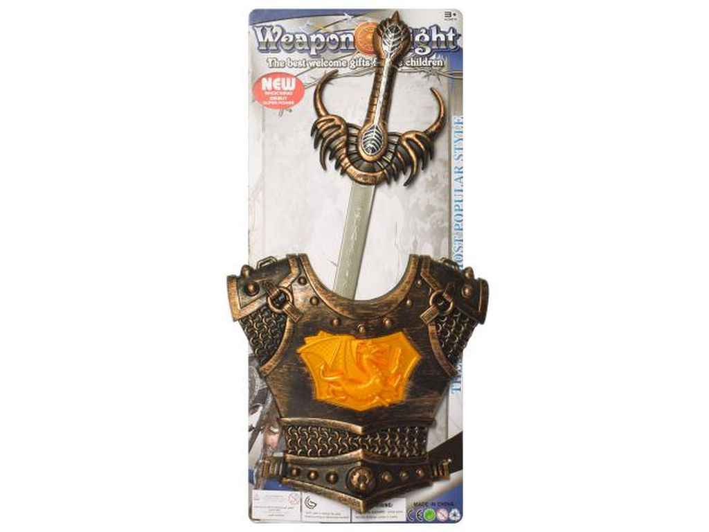 Набір зі зброєю обладунки меч 208-208-5/1 ТМ METR Набір зі зброєю обладунки меч 208-208-5/1 ТМ METR