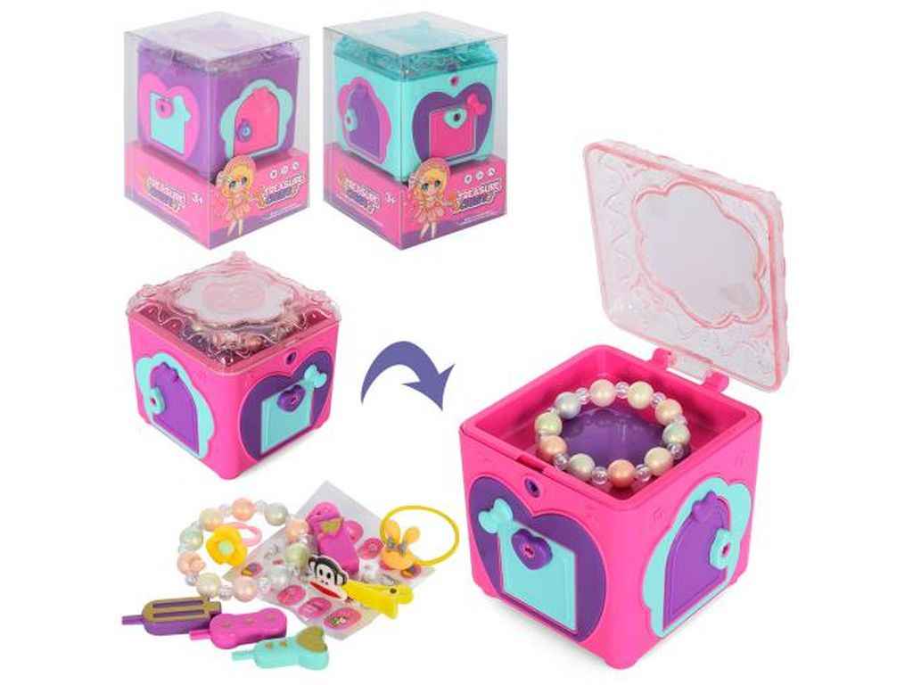 Косметичний набір скринька фіолетовий M222-893 ТМ METR Косметичний набір скринька фіолетовий M222-893 ТМ METR