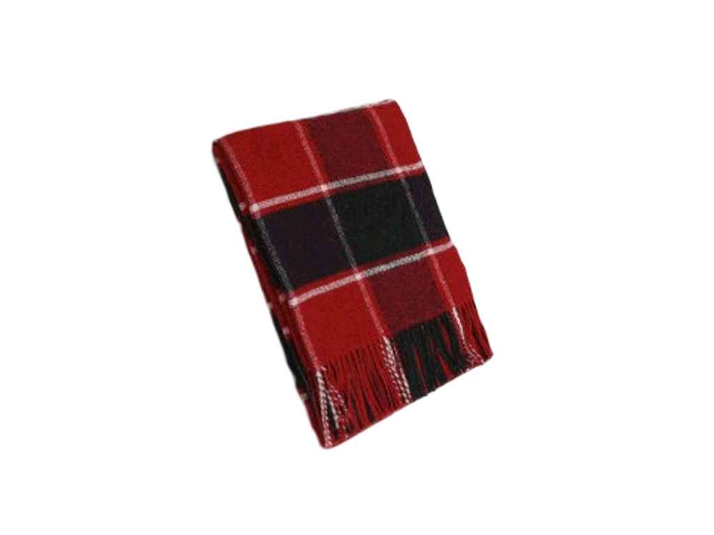 Плед 140*200 Palermo Sofa біл-черв-чорн ТМ VLADI Плед 140*200 Palermo Sofa біл-черв-чорн ТМ VLADI