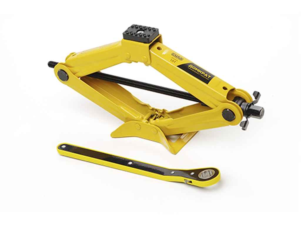 Домкрат 1,5Т ромбоподібний з тріскавкою (95-370мм) ТМ СИЛА Домкрат 1,5Т ромбоподібний з тріскавкою (95-370мм) ТМ СИЛА