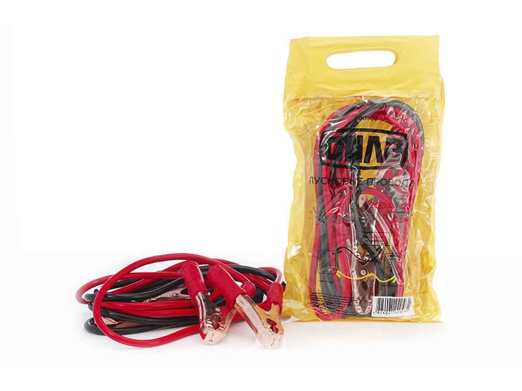 Дроти пускові 12V 200А/2,5м (пакет) ТМ СИЛА Дроти пускові 12V 200А/2,5м (пакет) ТМ СИЛА
