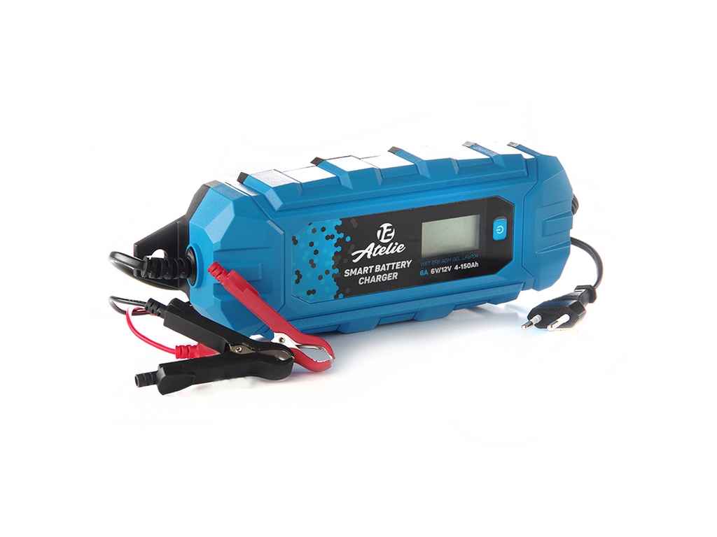 Зарядний пристрій 12V 6А цифровий імпульсний ТМ 12 Atelie Зарядний пристрій 12V 6А цифровий імпульсний ТМ 12 Atelie