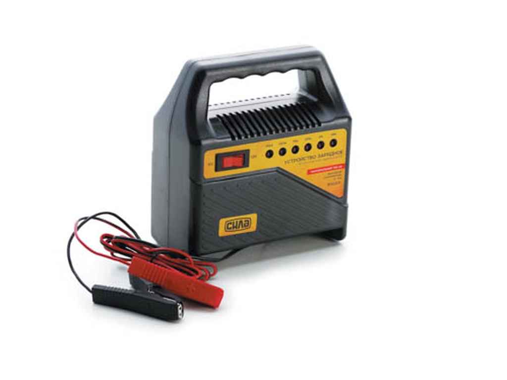 Зарядний пристрій 6/12V 4А (світлодіодний індикатор) ТМ СИЛА Зарядний пристрій 6/12V 4А (світлодіодний індикатор) ТМ СИЛА