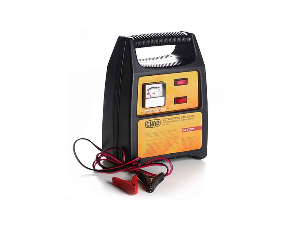 Зарядний пристрій 6/12V 8А (стрілочний індикатор) ТМ СИЛА Зарядний пристрій 6/12V 8А (стрілочний індикатор) ТМ СИЛА