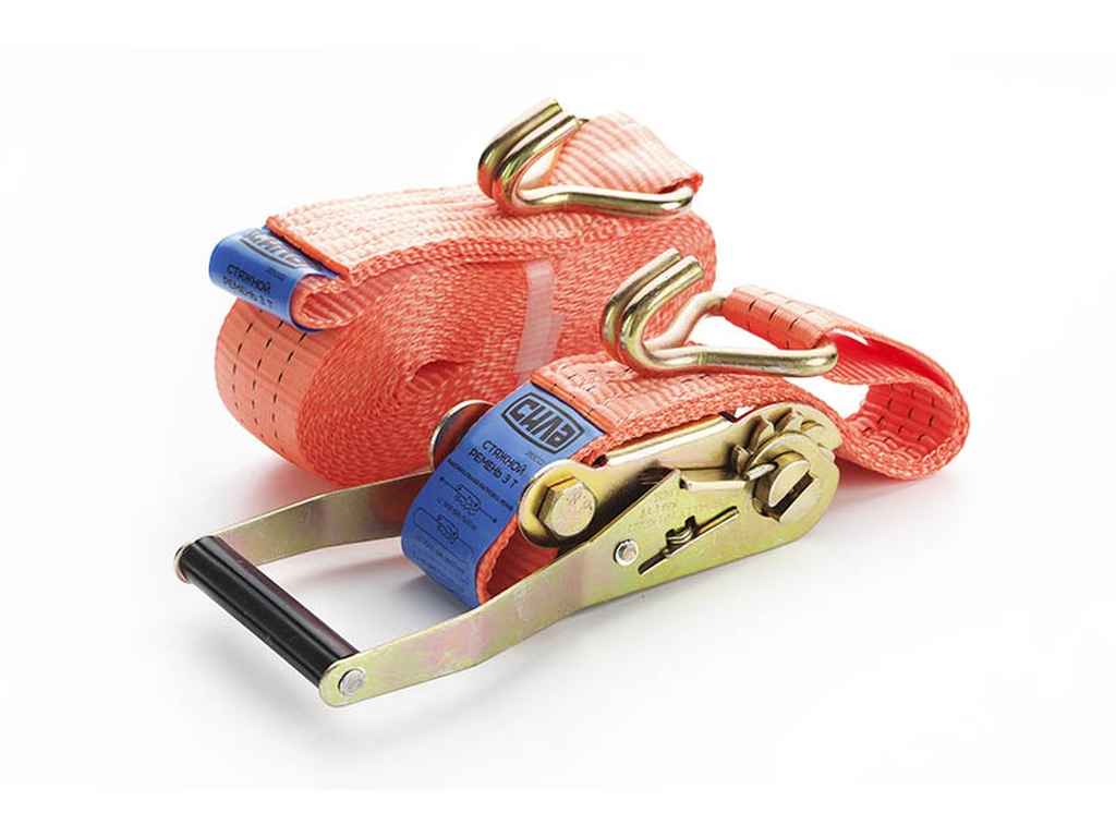 Ремінь стяжний 3т 8мх50мм (пласт. ручка) ТМ СИЛА Ремінь стяжний 3т 8мх50мм (пласт. ручка) ТМ СИЛА