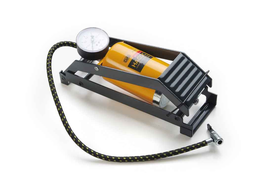 Насос автомобільний ножний однопоршневий посилений 80х130 ТМСИЛА Насос автомобільний ножний однопоршневий посилений 80х130 ТМСИЛА