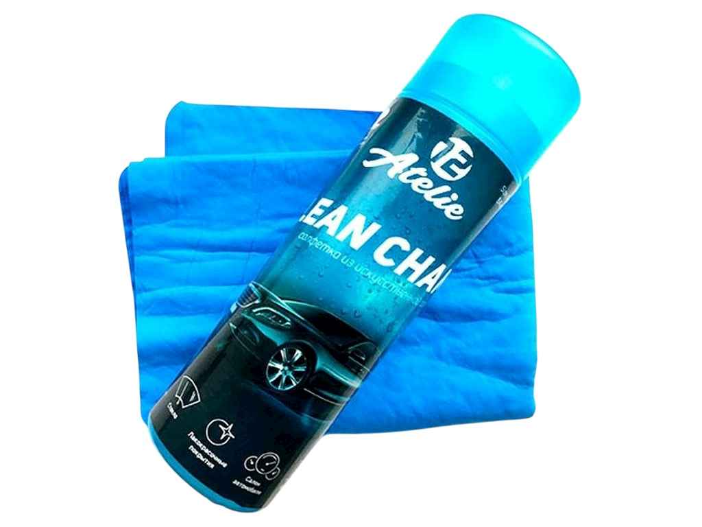 Серветка (штучна замша) в тубусі 65x43см ТМ12 Atelie Серветка (штучна замша) в тубусі 65x43см ТМ12 Atelie