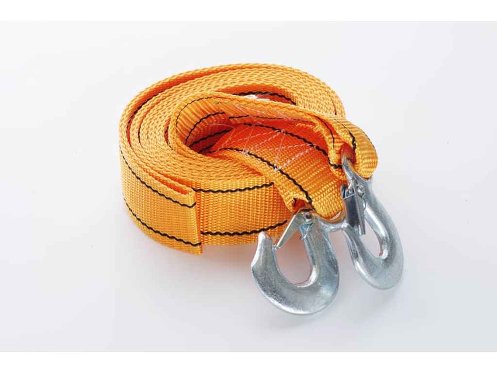 Трос буксирувальний 4м 2.5 тонни, 50мм, гаки (блістер) ТМСИЛА Трос буксирувальний 4м 2.5 тонни, 50мм, гаки (блістер) ТМСИЛА