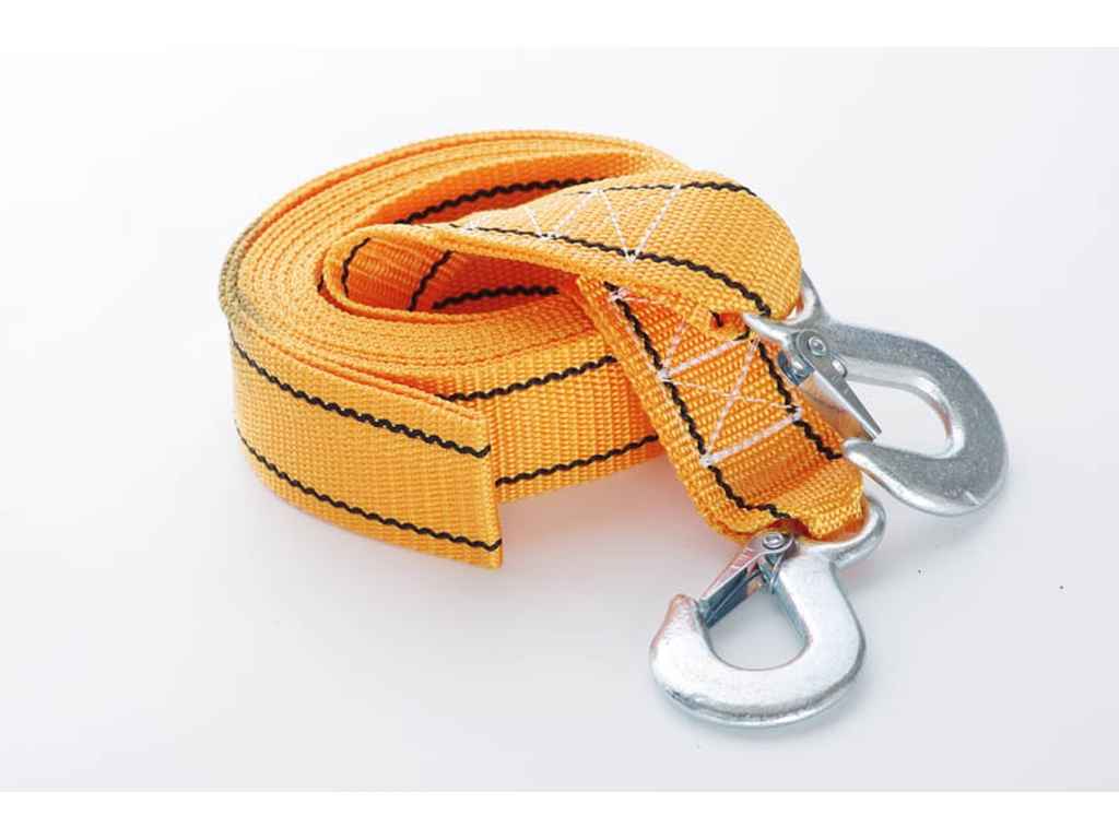 Трос буксирувальний 5м 5 тонн, 50мм, гаки (пакет) ТМСИЛА Трос буксирувальний 5м 5 тонн, 50мм, гаки (пакет) ТМСИЛА