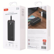 Портативный аккумулятор POWER BANK 30000 mAh XO PR240 QC22.5W PD20W Black. Изображение №2