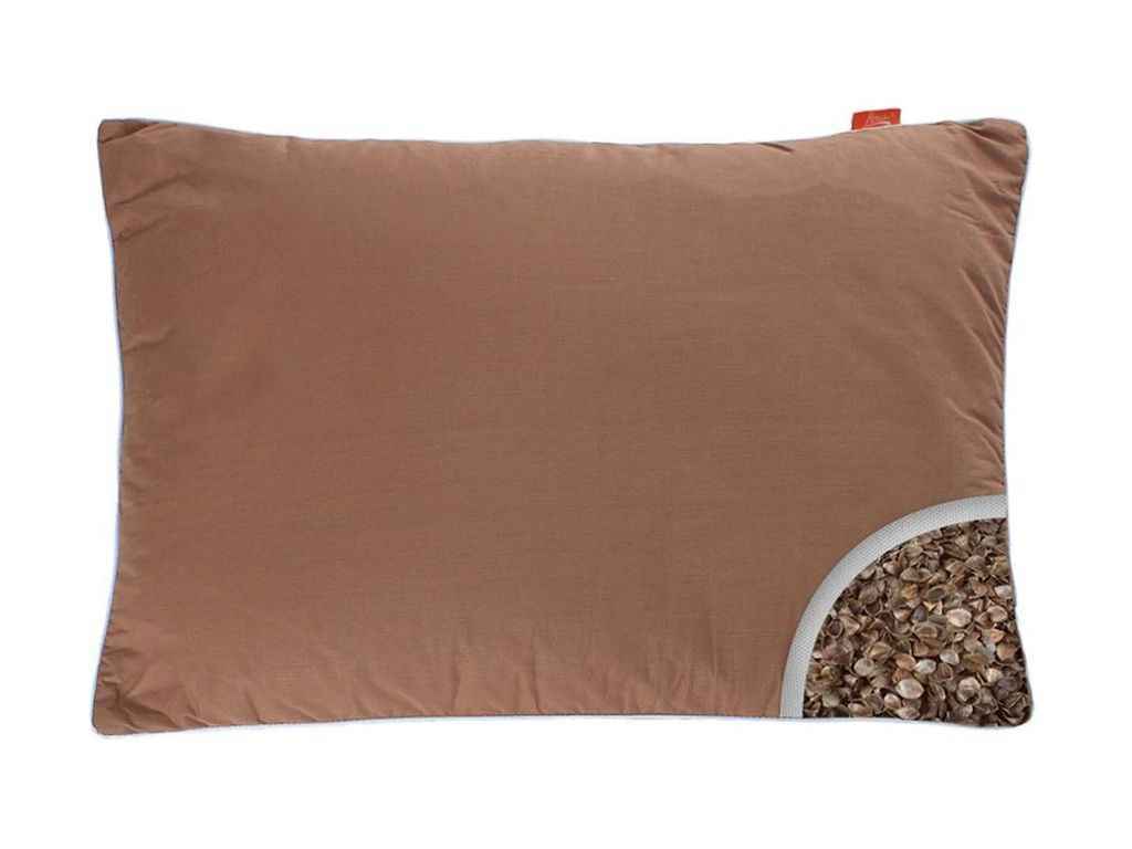 Подушка гречане лушпиння Цілюща бавовна, з гречаною лузгою, блискавка, однотонна р.40*60 ТМ HOMEFORT Подушка гречане лушпиння Цілюща бавовна, з гречаною лузгою, блискавка, однотонна р.40*60 ТМ HOMEFORT