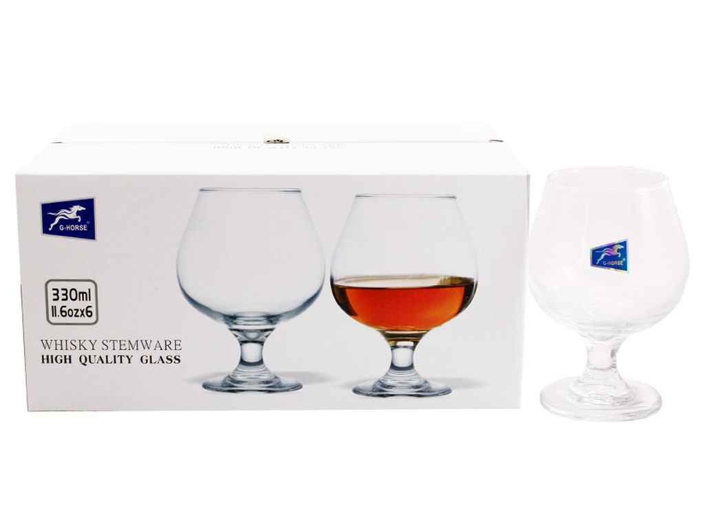 Набір келихів 6шт 330мл HG3705 ТМ G-HORSE Набір келихів 6шт 330мл HG3705 ТМ G-HORSE
