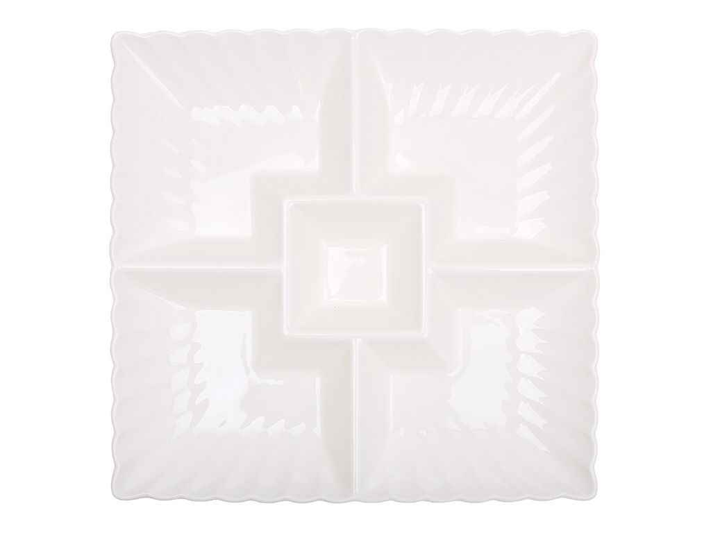 Менажниця 31,7х4см порцеляна ТМ BONADI Менажниця 31,7х4см порцеляна ТМ BONADI